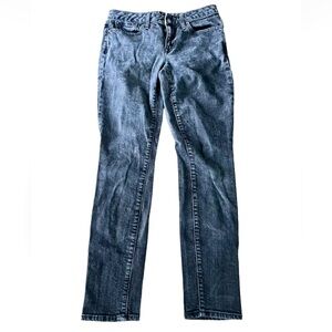 Gap Womens Curvy Skinny Jeans Legging Black Denim Mid Rise Size 4/27